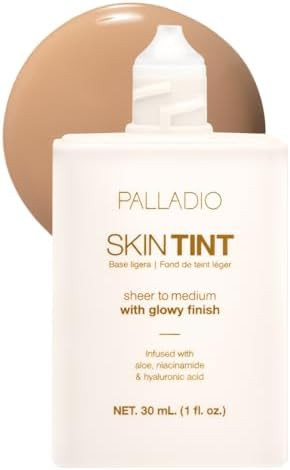 Palladio Skin Tint with Aloe Niacinamide and Hyaluronic Acid