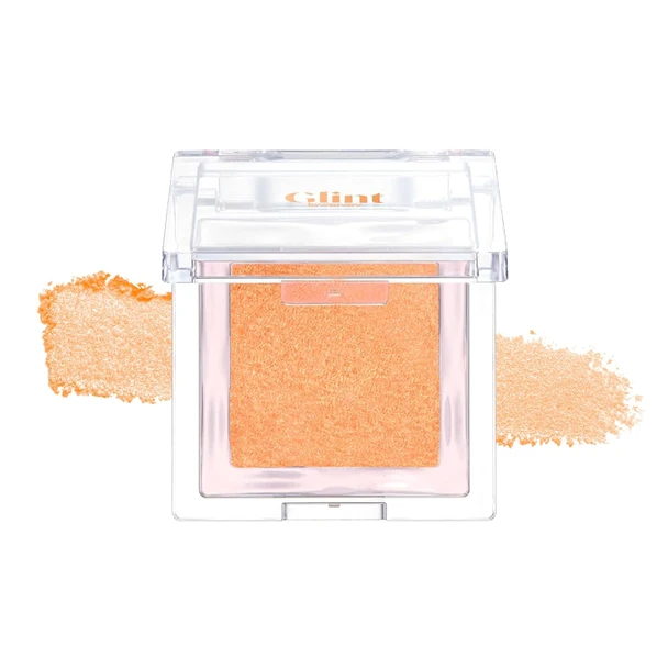 Glint by VDIVOV Glint Baked Blush - Long-Lasting All-Day Face Blush Powder for a Natural Look Korean Skin Care Korean Makeup Blendable Color for Eyes Cheeks & Body
