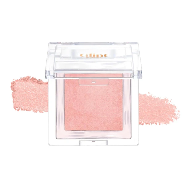 Glint by VDIVOV Glint Baked Blush - Long-Lasting All-Day Face Blush Powder for a Natural Look Korean Skin Care Korean Makeup Blendable Color for Eyes Cheeks & Body