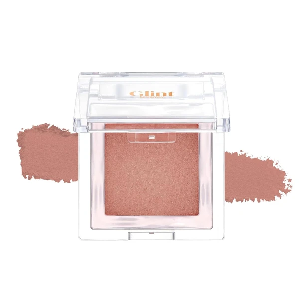 Glint by VDIVOV Glint Baked Blush - Long-Lasting All-Day Face Blush Powder for a Natural Look Korean Skin Care Korean Makeup Blendable Color for Eyes Cheeks & Body