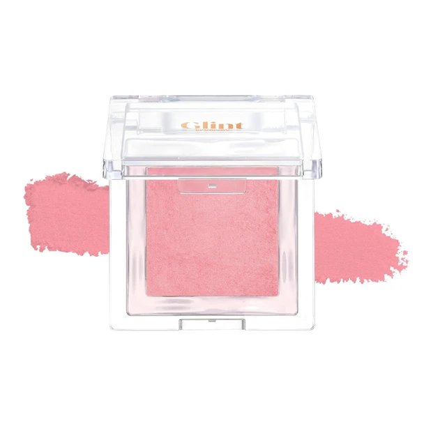 Glint by VDIVOV Glint Baked Blush - Long-Lasting All-Day Face Blush Powder for a Natural Look Korean Skin Care Korean Makeup Blendable Color for Eyes Cheeks & Body