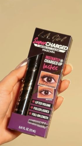 L.A. Girl Super Charged Maxed Out Volume Mascara Black GMS663