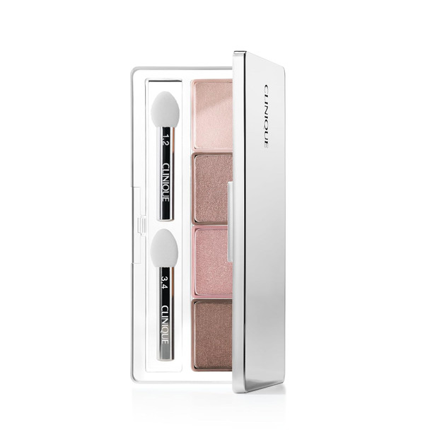 Clinique All About Shadow Eye Shadow Quad Long Lasting Crease Fade Resistant Safe For Sensitive Eyes