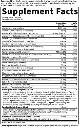 Garden of Life Vitamin Code Women 50 & Wiser Multivitamin