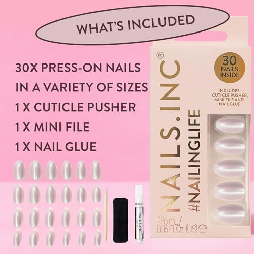 Nails Inc NailingLife  Press-Ons Nails Set
