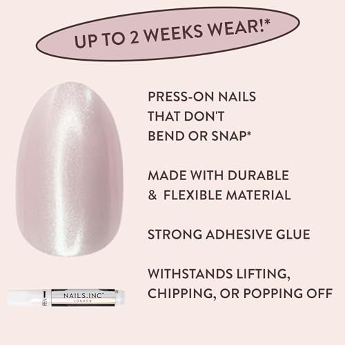 Nails Inc NailingLife  Press-Ons Nails Set