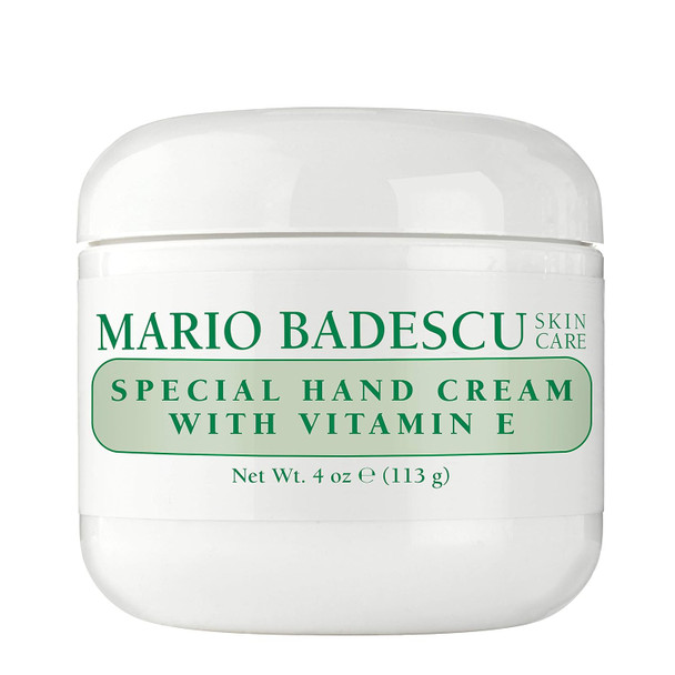 Mario Badescu Hand Cream With Vitamin E for Dry Cracked Hands Moisturizing Light and Fast Absorbing Ideal for All Skin Types
