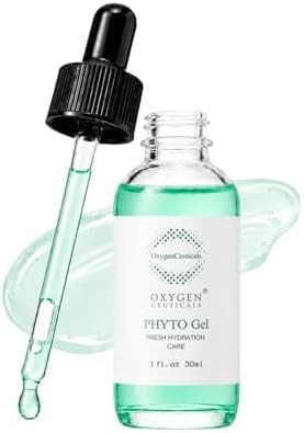 OxygenCeuticals Phyto Gel – Non-Irritating Korean Gel Serum with Niacinamide Sodium Hyaluronate Centella Root Extract. For Natural Smooth More Moisturized Skin