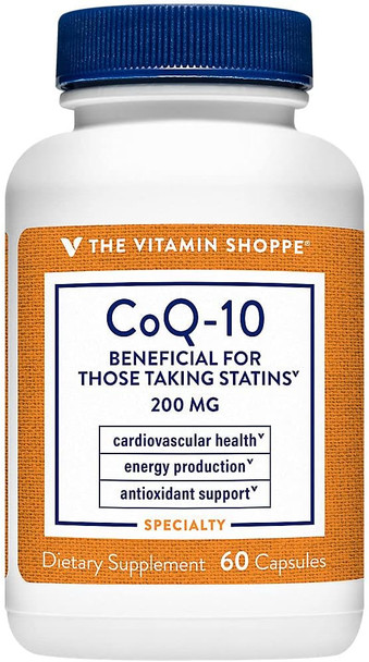 The Vitamin Shoppe Brand CoQ-10 200 MG Capsules