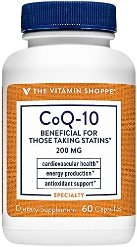 The Vitamin Shoppe Brand CoQ-10 200 MG Capsules