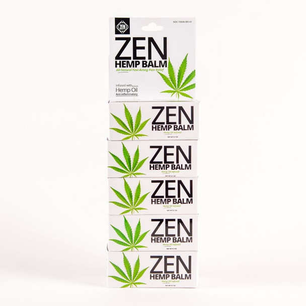 ZEN Hemp Balm Cooling Comfort for Muscle & Joint Wellness