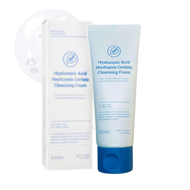 esfolio Cleansing Foam Face Wash – 5.29oz -150g