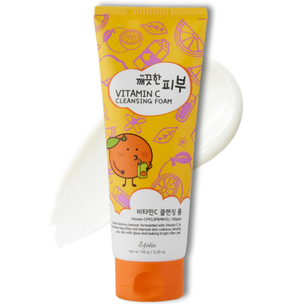 esfolio Cleansing Foam Face Wash – 5.29oz -150g