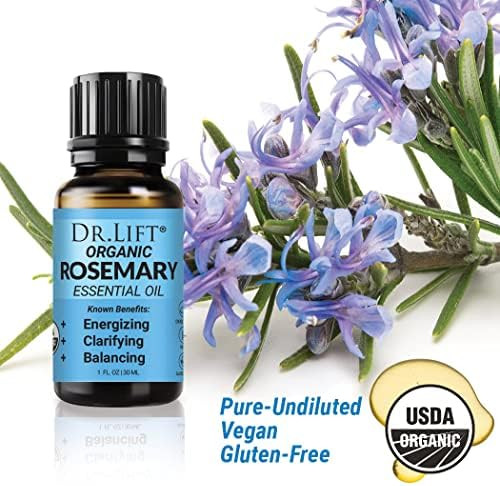 Dr. Lift Organic Essential Oil 1 Oz Cruelty-Free  Aromatherapy