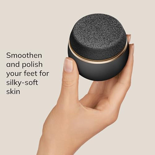 GESKE Pumice Stone Callus Remover | 7 in 1 | Foot File with Replaceable Long-Lasting Pumice Stone | For Smooth Feet | Advanced Exfoliator & Skin Softener | Ideal for Your Pedicure Kit