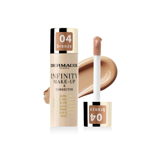 Dermacol Infinity make up and corrector Multi use Super coverage, Photo friendly Hypoallergenic Waterproof