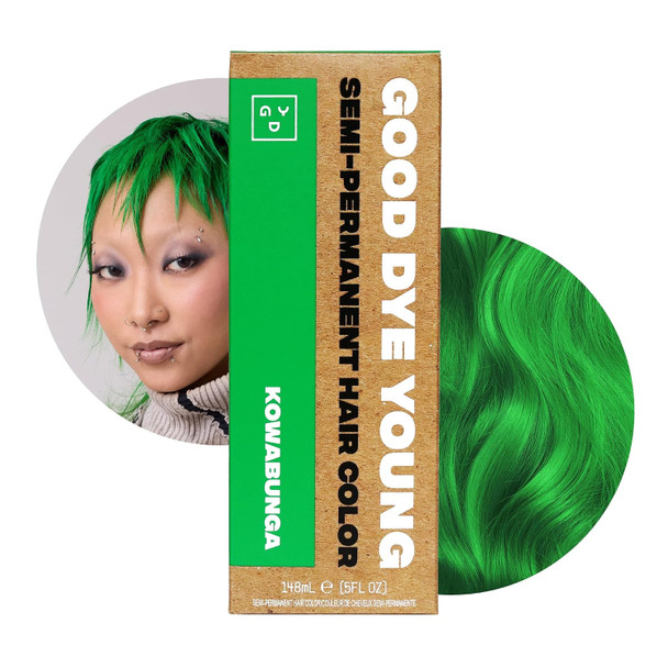Good Dye Young Semi-Permanent, Pastel Pink Hair Dye, 5 FL OZ