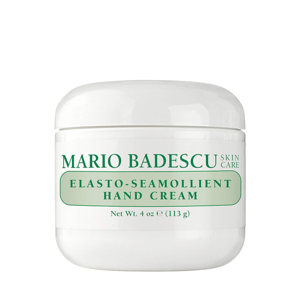 Mario Badescu Elasto Seamollient Hand Cream  Rich Thick Hand Lotion for Ultra Dry or Frequently Washed Skin Moisturizer with Elastin & Vitamins  8 Ounce (Pack of 1)