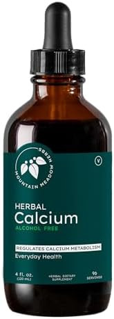 Mountain Meadow Herbs Herbal Calcium Vegan Liquid Drops 4oz