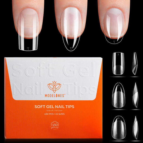 modelones 10-in-One X Nail Gel Glue with Nail Dehydrator Primer Set