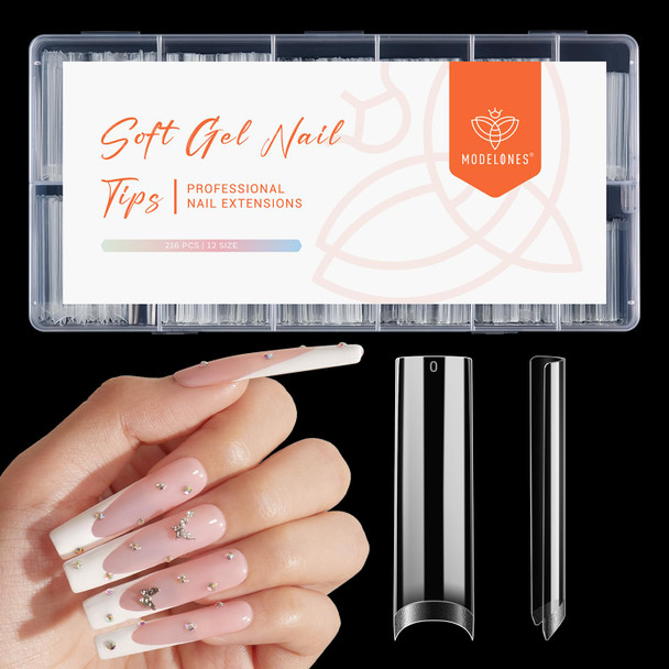 modelones 10-in-One X Nail Gel Glue with Nail Dehydrator Primer Set
