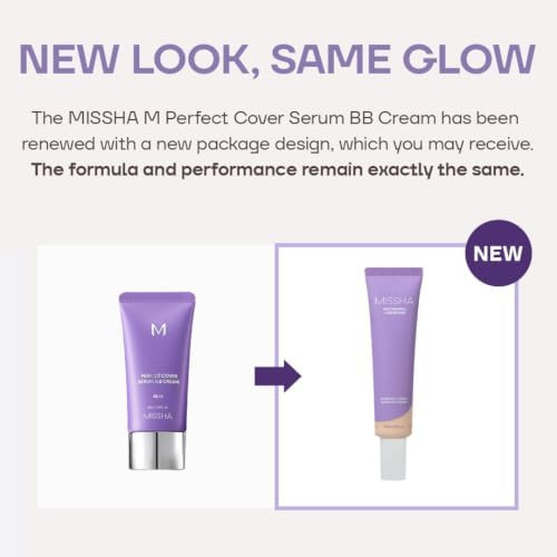 MISSHA M Perfect Cover Serum BB Cream No.23 Natural Beige 1.18 oz