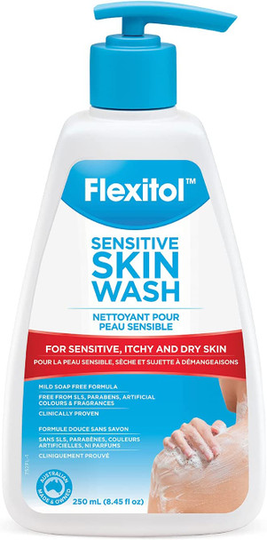 Flexitol Sensitive Skin Wash 250ml