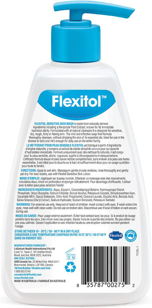 Flexitol Sensitive Skin Wash 250ml