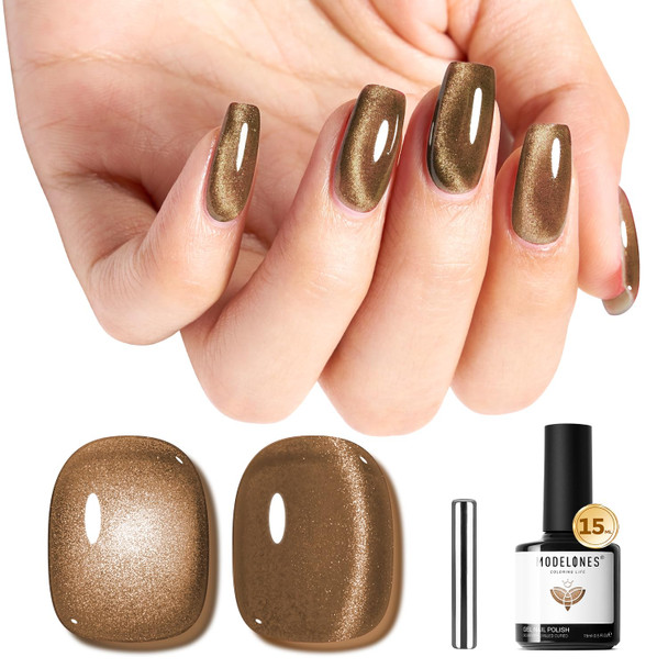 modelones White Gel Nail Polish Soak Off UV/LED Gel Polish 15ML