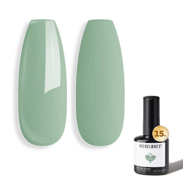 modelones White Gel Nail Polish Soak Off UV/LED Gel Polish 15ML