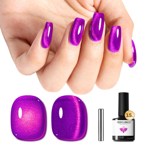 modelones White Gel Nail Polish Soak Off UV/LED Gel Polish 15ML