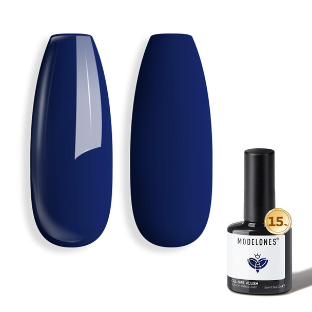 modelones White Gel Nail Polish Soak Off UV/LED Gel Polish 15ML