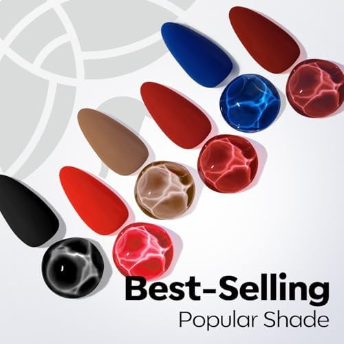 modelones White Gel Nail Polish Soak Off UV/LED Gel Polish 15ML