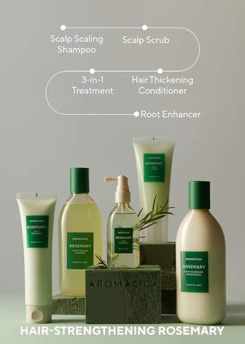 AROMATICA Rosemary Scalp Scaling Shampoo and Conditioner Set
