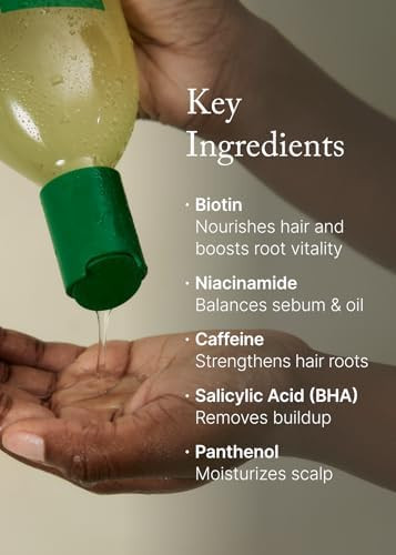 AROMATICA Rosemary Scalp Scaling Shampoo for Hair Growth