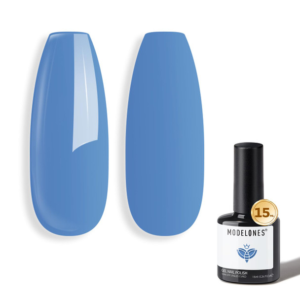 modelones Milky White Gel Nail Polish Natural Color