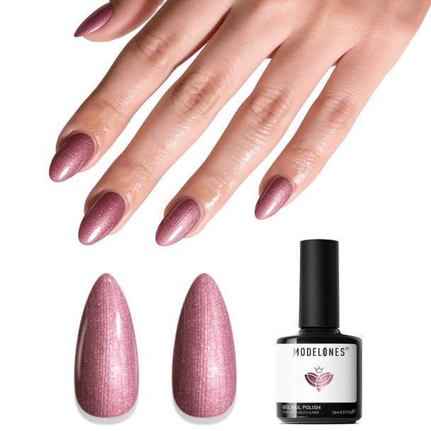modelones Milky White Gel Nail Polish Natural Color