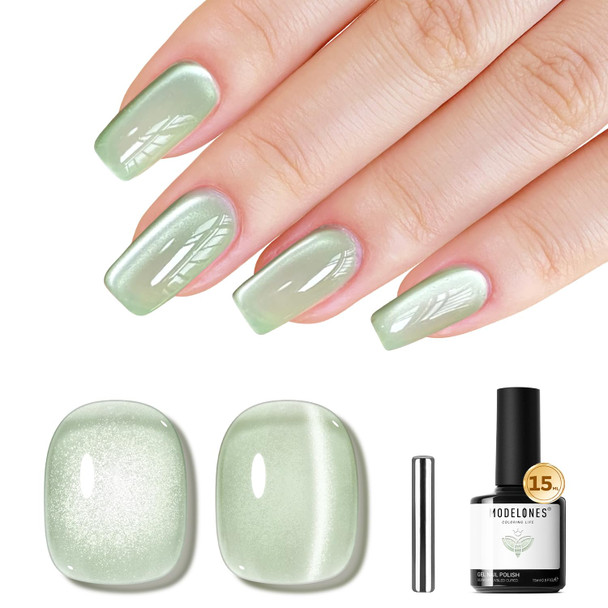 modelones Milky White Gel Nail Polish Natural Color