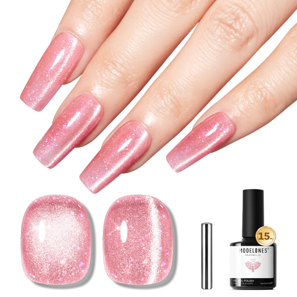 modelones Milky White Gel Nail Polish Natural Color