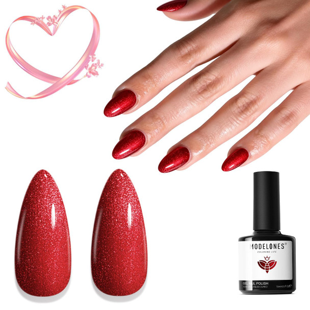modelones Milky White Gel Nail Polish Natural Color