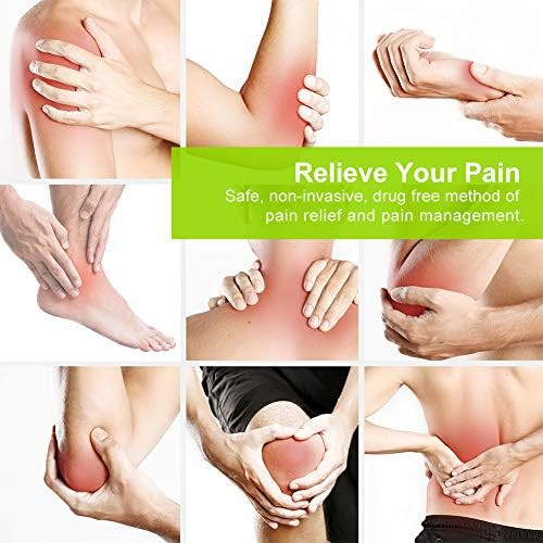 AUVON 24 Modes TENS Unit Muscle Stimulator for Pain Relief Premium Pads