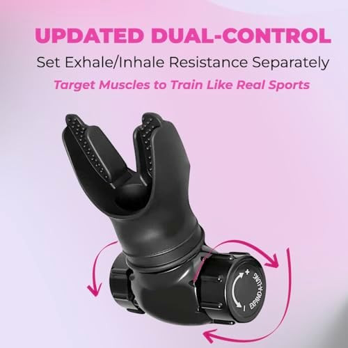 easilis Lung Trainer Dual Control Breathing Device for Lungs