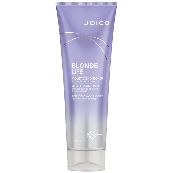Joico Blonde Life Violet Conditioner For Cool and  Bright Blonde Hair  Neutralize Brassy Tones  Banish Yellow Tones  Boost Shine  Sulfate Free  With Monoi and  Tamanu Oil
