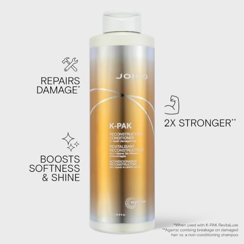 Joico K-PAK Daily Reconstructing Conditioner For Damaged Hair  Restore Shine  Smooth and  Detangle  Eliminate Static  With Keratin and  Guajava Fruit Extract