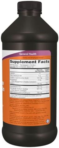 NOW Supplements, Glucosamine & Chondroitin with MSM, Liquid, 16 fl. oz
