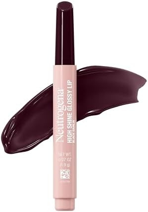 Neutrogena High Shine Glossy Lip, Black Dahlia, 0.07 oz