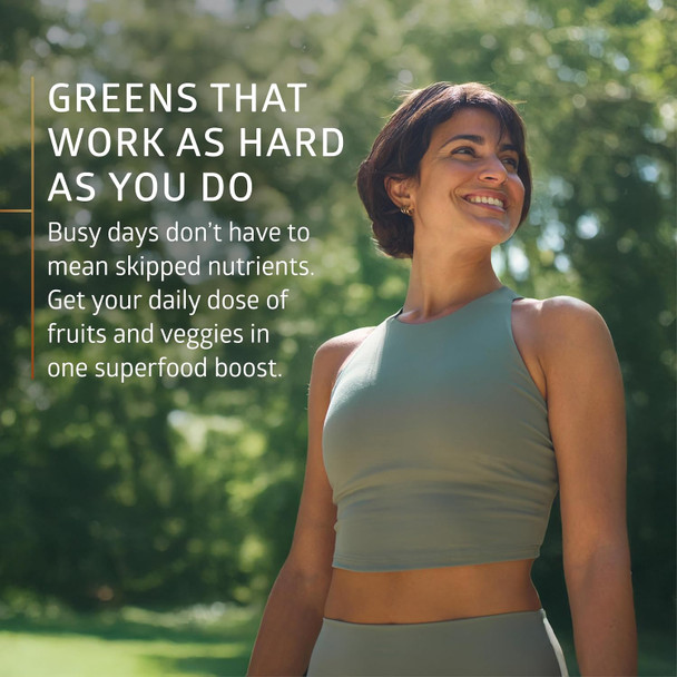 Number One Nutrition USDA Organic Superfood Greens 28 Ingredients, Vegan Non-GMO