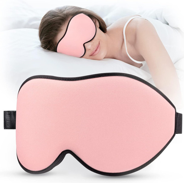 LitBear Sleep Mask for Side Sleeper Women Men Eye Mask for Sleeping