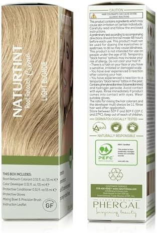 Naturtint Light Blonde Root Retouch Amonie Free