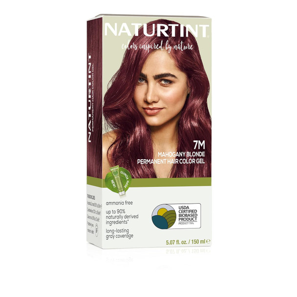 Naturtint  Permanent Hair Color (Pack of 1) Ammonia Free Vegan Cruelty Free up to 100% Gray Coverage Long Lasting Results